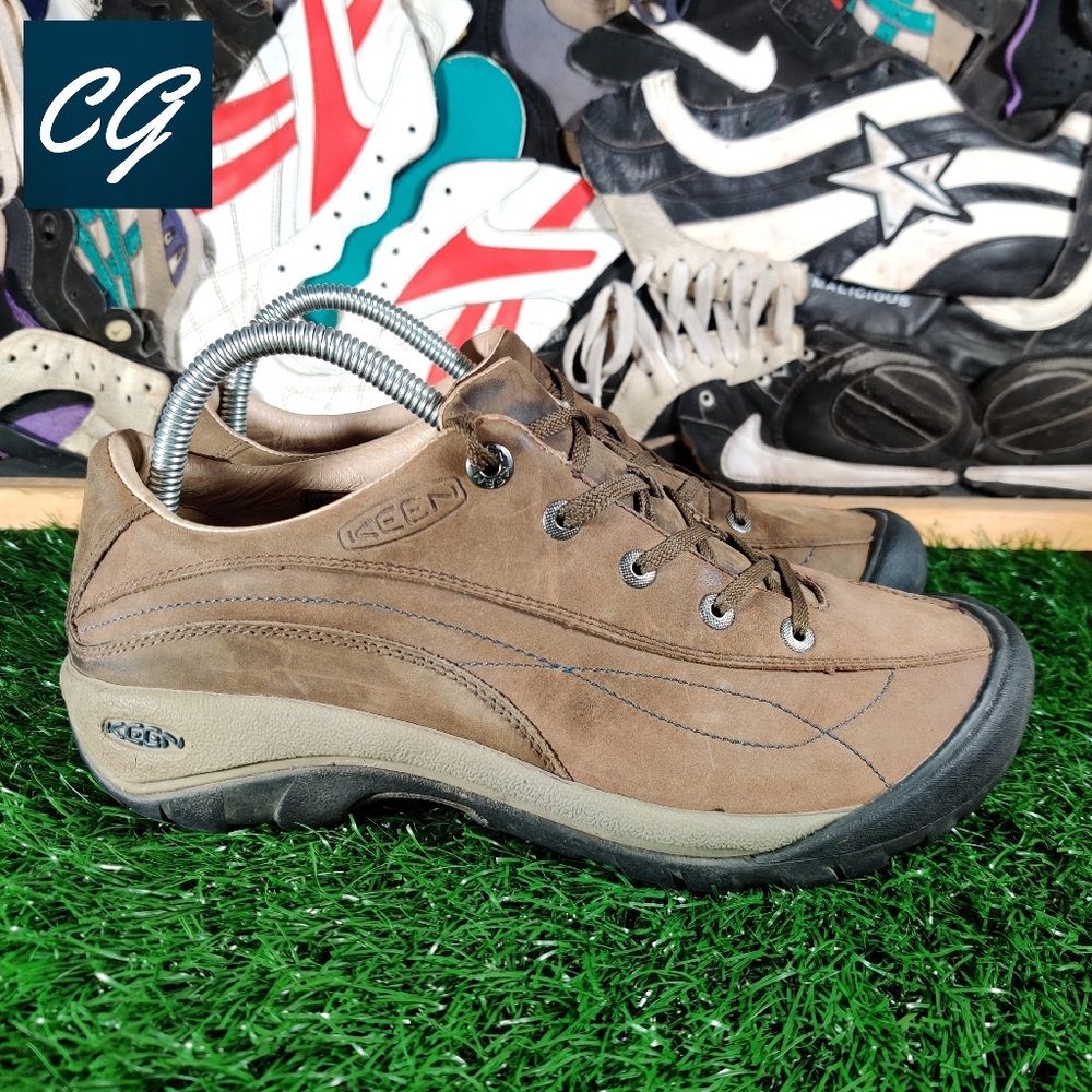 Keen Toya Leather Lace Up Hiking Sneakers
